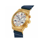 Montre SWATCH essentials homme cadran gris bracelet textile bleu - vue 2