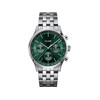 Montre CLUSE Anthéor Multifunction homme cadran vert bracelet acier - vue V1