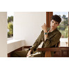 Montre CLUSE Vigoureux Chrono homme cadran vert bracelet acier - vue Vporté 4