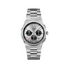 Montre CLUSE Vigoureux Chrono homme cadran noir bracelet acier - vue V1