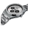 Montre CLUSE Vigoureux Chrono homme cadran noir bracelet acier - vue V2