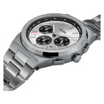 Montre CLUSE Vigoureux Chrono homme cadran noir bracelet acier - vue 2