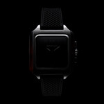 Montre BRISTON Streamliner Kennedy homme cadran noir bracelet silicone noir - vue D3