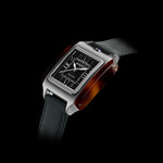 Montre BRISTON Streamliner Kennedy homme cadran noir automatique bracelet cuir noir - vue D2