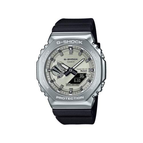 G-SHOCK men's watch grey dial black resin bracelet