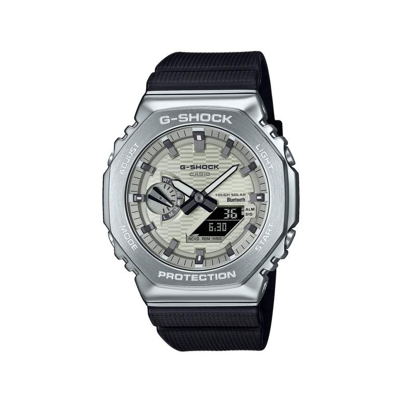Montre G-SHOCK homme cadran gris bracelet resine noir - vue 1