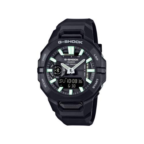 G-SHOCK men's watch black dial black resin bracelet