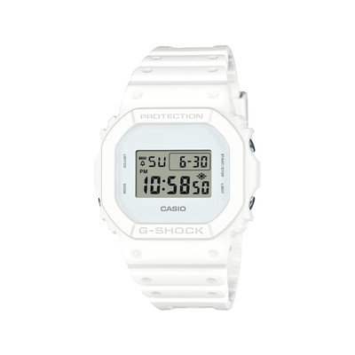 G-SHOCK Origine dw-5600 series men's watch white dial white resin bracelet
