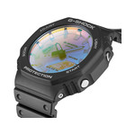 Montre G-SHOCK Série ga-2100 homme cadran bleu bracelet resine noir - vue 2