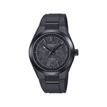 Montre EDIFICE homme automatique cadran noir bracelet resine noir - vue 1