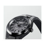 Montre EDIFICE homme automatique cadran noir bracelet resine noir - vue 2