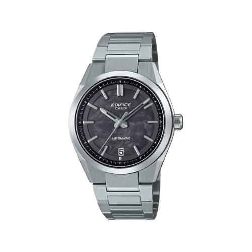Montre EDIFICE homme automatique cadran noir bracelet acier inoxydable
