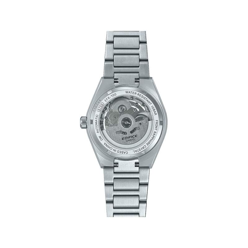 Montre EDIFICE homme automatique cadran noir bracelet acier inoxydable - vue 3