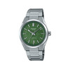 Montre EDIFICE homme cadran vert bracelet acier inoxydable - vue V1