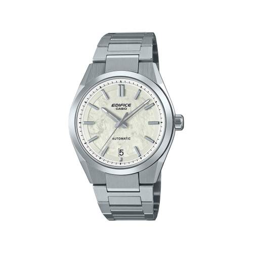 EDIFICE men's automatic watch grey dial stainless steel bracelet