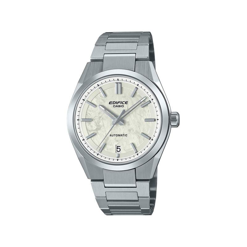Montre EDIFICE homme automatique cadran gris bracelet acier inoxydable - vue 1