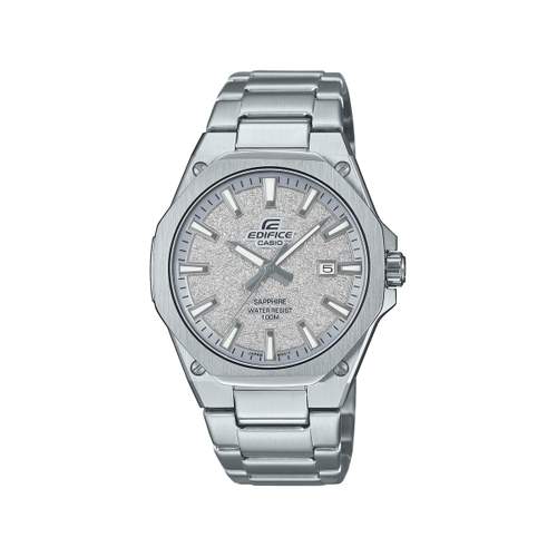 Montre EDIFICE homme cadran gris bracelet acier inoxydable