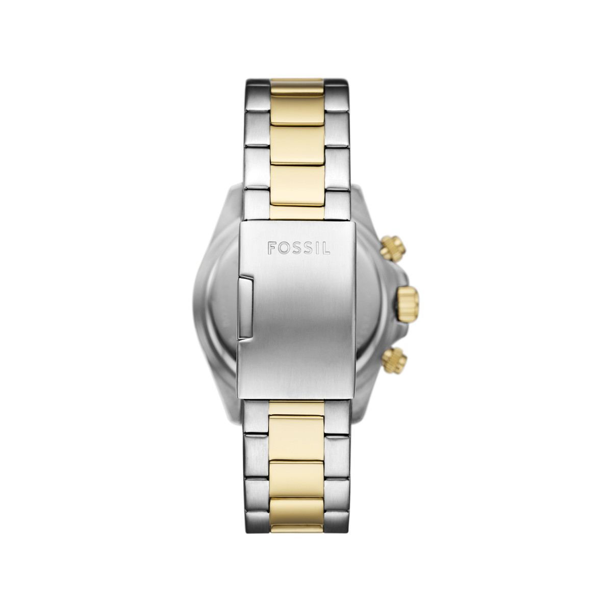 Montre FOSSIL autocross homme bracelet acier inoxydable bicolore - vue D4