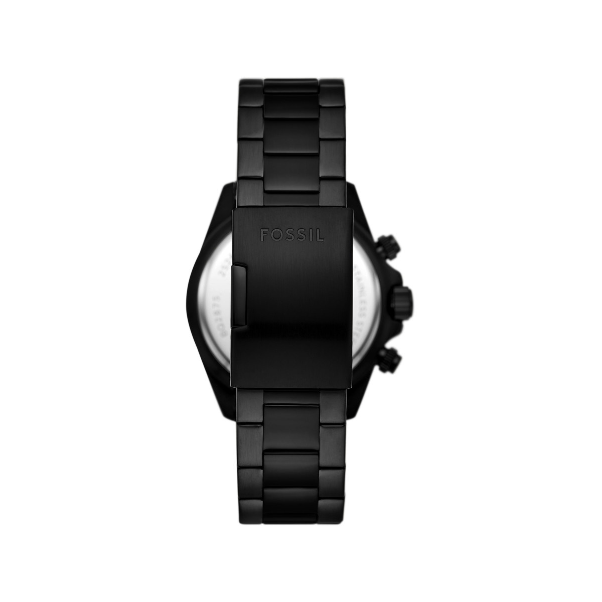 Montre FOSSIL autocross homme bracelet acier inoxydable noir - vue D4
