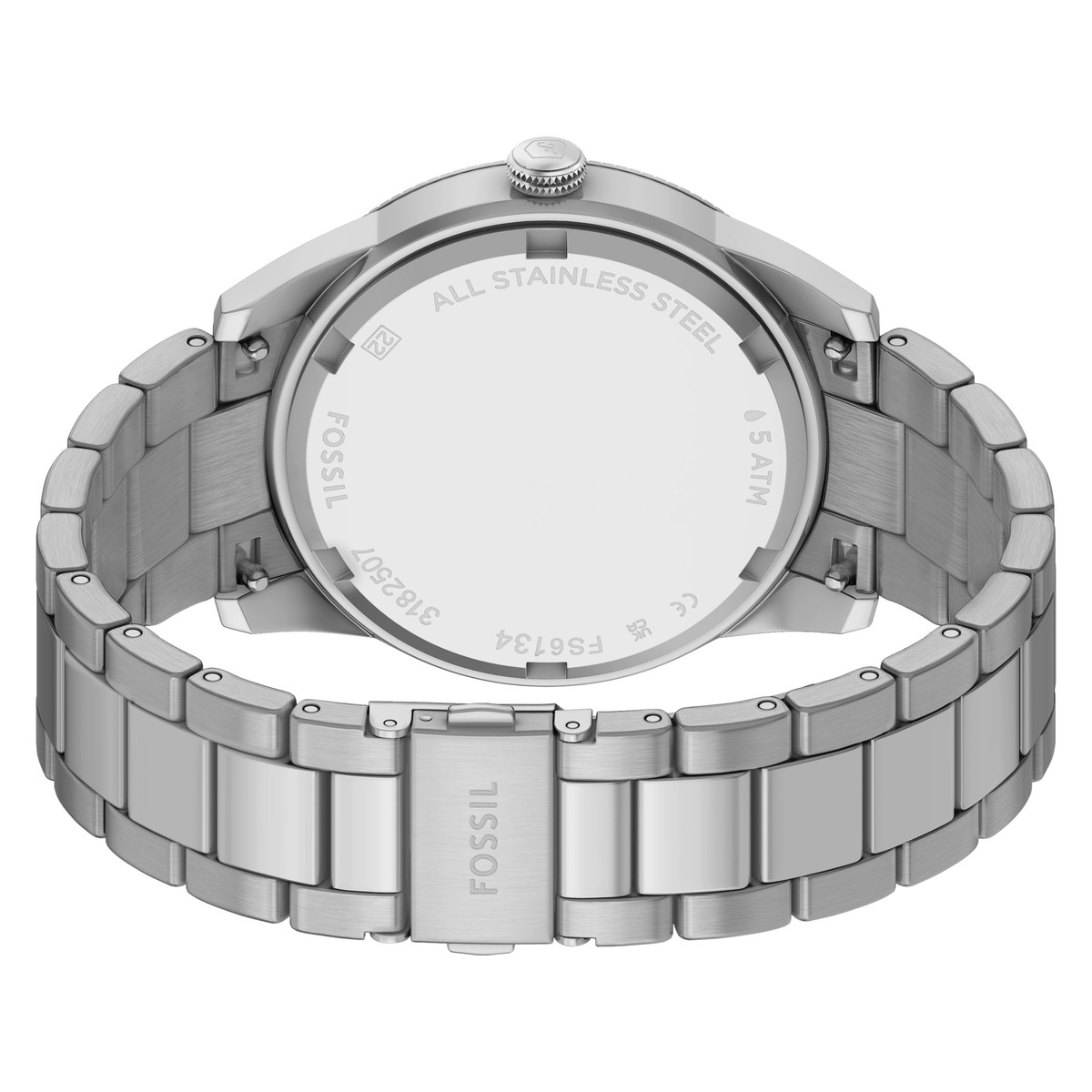 Montre FOSSIL pearson homme bracelet acier inoxydable - vue 3