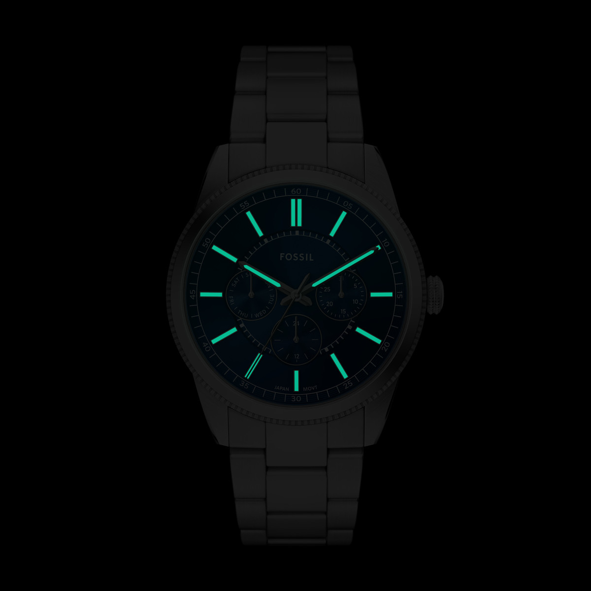 Montre FOSSIL pearson homme bracelet acier inoxydable - vue D2