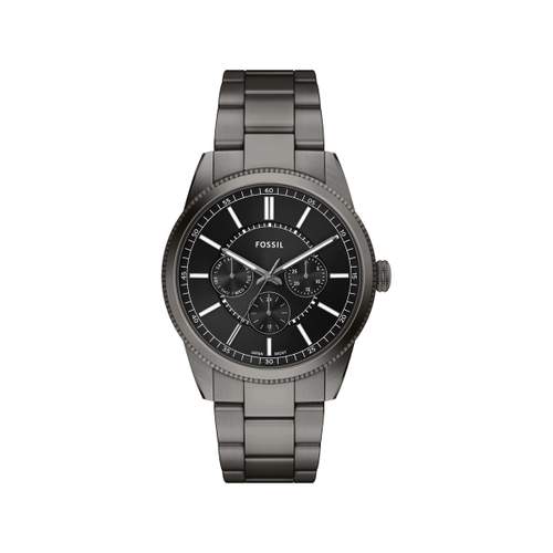 Montre FOSSIL pearson homme bracelet acier inoxydable gris anthracite
