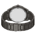 Montre FOSSIL pearson homme bracelet acier inoxydable gris anthracite - vue 3