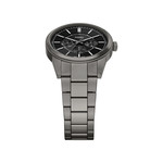 Montre FOSSIL pearson homme bracelet acier inoxydable gris anthracite - vue D3