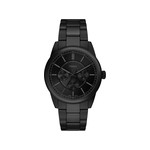 Montre FOSSIL pearson homme bracelet acier inoxydable noir - vue 1