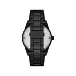 Montre FOSSIL pearson homme bracelet acier inoxydable noir - vue D4