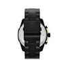 Montre DIESEL mega chief homme bracelet acier inoxydable noir - vue VD4