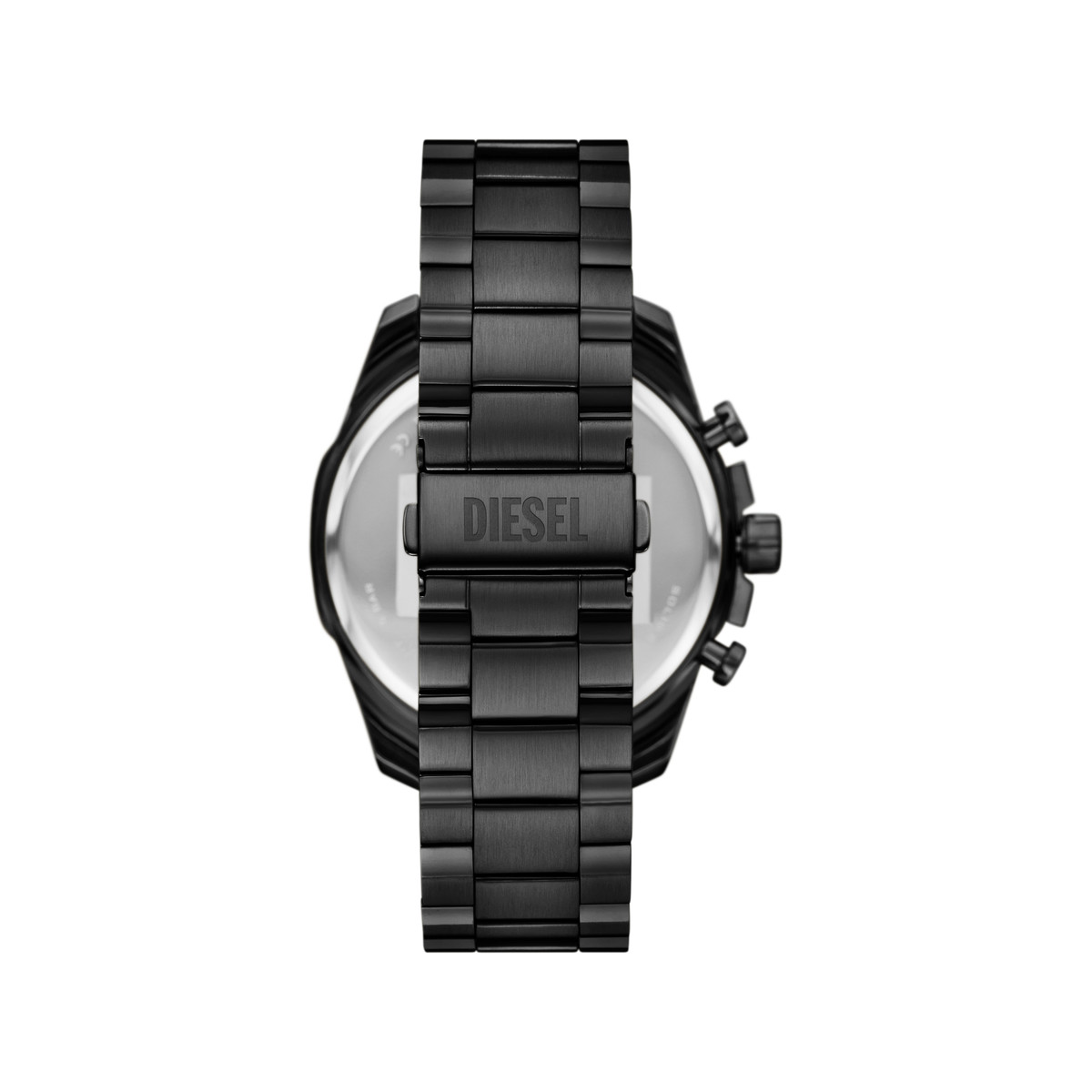 Montre DIESEL slim mega chief homme bracelet acier inoxydable noir - vue 3
