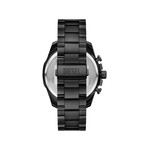 Montre DIESEL slim mega chief homme bracelet acier inoxydable noir - vue 3