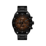 Montre DIESEL spiked homme bracelet acier inoxydable noir - vue 1