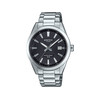 Montre EDIFICE homme cadran noir bracelet acier - vue V1