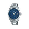 Montre EDIFICE homme cadran bleu bracelet acier - vue V1