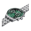Montre CLUSE ARAVIS Homme cadran vert bracelet acier inoxydable gris clair - vue V2