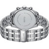 Montre CLUSE ARAVIS Homme cadran noir bracelet acier inoxydable gris clair - vue V3