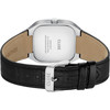 Montre CLUSE QUADRUS Homme cadran noir bracelet cuir noir - vue V3