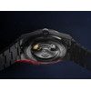 Montre tissot goldorak homme automatique, cadran noir, bracelet acier inoxydable noir - vue VD3