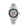 Montre PIERRE LANNIER copilote homme automatique, bracelet métal gris - vue V1