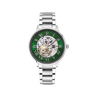 Montre PIERRE LANNIER automatic homme automatique, bracelet métal gris