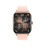 Montre ICE WATCH ice fit rt 3.0 homme connecté, bracelet silicone doré rose