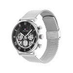 Montre TOMMY HILFIGER legend homme bracelet acier inoxydable gris - vue 2