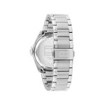 Montre TOMMY HILFIGER baker automatic homme automatique, bracelet acier inoxydable gris - vue 3