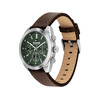 Montre TOMMY HILFIGER hudson homme bracelet cuir marron - vue V2
