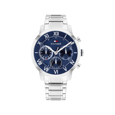 Montre TOMMY HILFIGER th-oxford homme bracelet acier inoxydable gris - vue 1