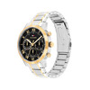 Montre TOMMY HILFIGER th-oxford homme bracelet acier inoxydable bicolore jaune - vue V2