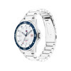 Montre TOMMY HILFIGER remy homme bracelet acier inoxydable gris - vue V2