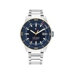 Montre TOMMY HILFIGER remy homme bracelet acier inoxydable gris - vue 1